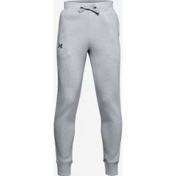 Under Armour Rival Cotton Spodnie dresowe Szary. Szare spodnie męskie Under Armour, na imprezę, l, bez wzorów, z bawełny. Za 171,95 zł.