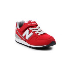 Buty Dziecko New Balance Buty dziecięce YV996CRD. Czerwone trampki dziewczęce New Balance, bez wzorów, bez zapięcia. Za 229,00 zł.