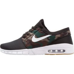 Nike SB STEFAN JANOSKI MAX Tenisówki i Trampki black/white/medium olive/light brown. Czarne tenisówki damskie marki Nike SB, z tworzywa sztucznego. W wyprzedaży za 349,30 zł.