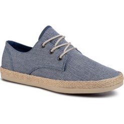 Espadryle LANETTI - MSS20255-01 Cobalt Blue. Niebieskie espadryle męskie Lanetti, na co dzień, bez wzorów, z tworzywa sztucznego, eleganckie, bez zapięcia. Za 79,99 zł.