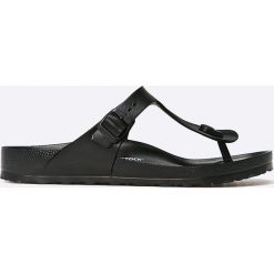 Birkenstock - Japonki Gizeh. Czarne kapcie męskie Birkenstock, bez wzorów, z materiału. W wyprzedaży za 139,90 zł.
