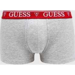 Guess Jeans - Bokserki (3-pack). Białe bokserki męskie Guess Jeans, s, z aplikacjami, z elastanu. Za 169,90 zł.