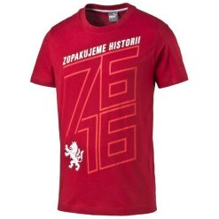 Puma Koszulka Czech Republic 76 Fan Shirt Chili Pepper S. Czerwone koszulki sportowe męskie marki Puma, s, z bawełny. Za 105,00 zł.