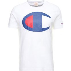 T-shirty męskie z nadrukiem: Champion Reverse Weave CLASSIC APPLIQUÉ TEE Tshirt z nadrukiem white