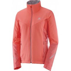 Salomon Escape Jkt W Fluo Coral L. Różowe kurtki sportowe damskie marki Salomon, l, do biegania. W wyprzedaży za 449,00 zł.