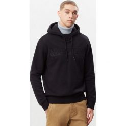 Bluza Napapijri Berber N0YIWP. Czarne bluzy męskie Napapijri, xl, bez wzorów, bez kołnierzyka, bez rękawów, bez kaptura. W wyprzedaży za 229,00 zł.