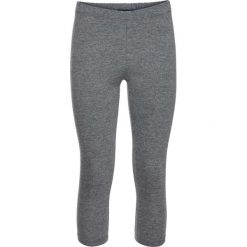Legginsy rybaczki (2 pary) bonprix szary + czarny. Szare spodnie damskie bonprix, bez wzorów. Za 55,98 zł.