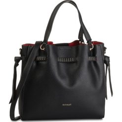 Torebka MONNARI - BAG8960-020 Czarny. Czarne torebki klasyczne damskie Monnari, bez wzorów, ze skóry ekologicznej, klasyczne, na ramię, bez dodatków. W wyprzedaży za 199,00 zł.