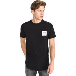 Jack & Jones Basic Koszulka Czarny. Czarne podkoszulki męskie s, z nadrukiem, z bawełny, krótkie. Za 78,95 zł.