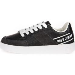 Pepe Jeans tenisówki damskie Brixton Tape PLS30891 37 czarne. Czarne trampki i tenisówki damskie Pepe Jeans, bez wzorów, z jeansu, bez zapięcia. Za 369,00 zł.