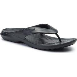 Klapki basenowe CROCS 202635-001. Czarne kapcie męskie Crocs, bez wzorów, z tworzywa sztucznego. Za 89,99 zł.