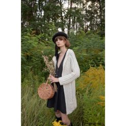 Parisienne Knotted Beret. Szare czapki damskie Pakamera, bez wzorów. Za 220,00 zł.