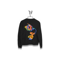 Bluza Kontur Męska. Czarne bluzy męskie Failfake, m. Za 160,00 zł.