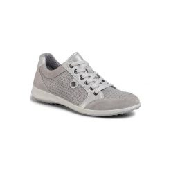 GO SOFT 506340. Szare półbuty damskie ze skóry. Za 249,99 zł.