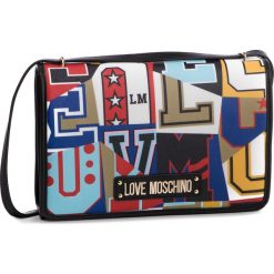 Torebka LOVE MOSCHINO - JC4049PP17LE100A Nero. Czarne listonoszki damskie marki Love Moschino, ze skóry ekologicznej. Za 719,00 zł.