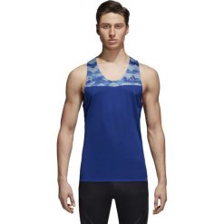 Koszulka męska adidas AZ SN MYSINK/RAWGRE / DM2808. Niebieskie koszulki męskie Adidas, m, bez wzorów, bez kołnierzyka, bez rękawów. Za 199,00 zł.