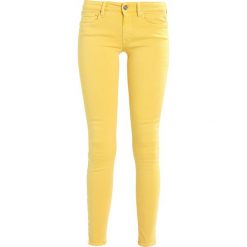Replay LUZ Jeans Skinny Fit yellow. Żółte jeansy damskie Replay, bez wzorów, z elastanu. W wyprzedaży za 509,25 zł.
