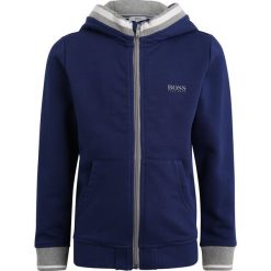 Bluzy chłopięce: BOSS Kidswear JOGGING Bluza rozpinana hellblau