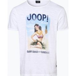 Joop - T-shirt męski – Arthur, biały. Białe t-shirty męskie JOOP!, xxl, z nadrukiem, z golfem. Za 229,95 zł.