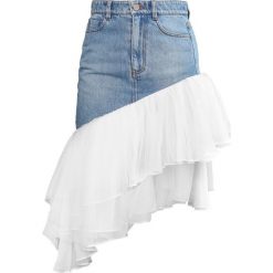Miss Sixty FIELD SKIRT Spódnica jeansowa blue denim. Niebieskie spódniczki jeansowe marki Miss Sixty, m. W wyprzedaży za 439,00 zł.