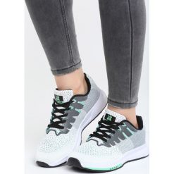 Białe Buty Sportowe No Compromise. Białe buty sportowe damskie marki Born2be, z materiału. Za 99,99 zł.