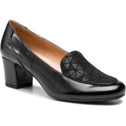 Półbuty CLARA BARSON - WYL1721-1 Black. Czarne półbuty damskie Clara Barson, bez wzorów, ze skóry ekologicznej, bez obcasa, na obcasie, bez zapięcia. Za 89,99 zł.