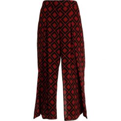 Gestuz ERICA CULOTTES Spodnie materiałowe red square. Czarne spodnie damskie marki Gestuz, bez wzorów, z poliesteru. Za 589,00 zł.