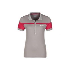 Topy sportowe damskie: Odlo Koszulka damska Polo LIA szara r. M (221231/10214)