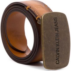 Pasek Męski CALVIN KLEIN JEANS - J 4 Cm Dallas Belt K50K504574 244. Pomarańczowe paski męskie marki Calvin Klein Jeans, w paski, z jeansu. Za 299,00 zł.