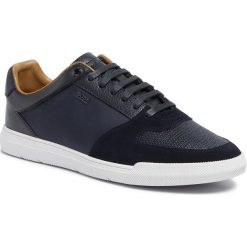 Sneakersy BOSS - Cosmopool 50412135 10214592 01 Dark Blue 401. Niebieskie sneakersy męskie Boss, bez zapięcia. W wyprzedaży za 429,00 zł.
