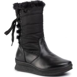 Kozaki IGI&CO - GORE-TEX 4161500 Nero. Czarne kozaki damskie IGI&CO, ze skóry, bez obcasa, bez zapięcia. W wyprzedaży za 419,00 zł.