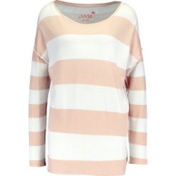 Swetry klasyczne damskie: Juvia CREW STRIPE Sweter ecru/biscuit