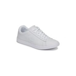 Buty Lacoste CARNABY EVO 319 1 SFA. Białe trampki i tenisówki damskie Lacoste, bez wzorów, bez zapięcia. Za 439,00 zł.