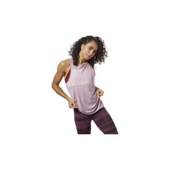 Topy na ramiączkach / T-shirty bez rękawów Reebok Sport Top ACTIVCHILL Graphic. Fioletowe topy damskie marki Reebok Sport, xl. Za 149,00 zł.