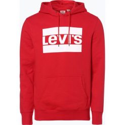 Bejsbolówki męskie: Levi’s – Męska bluza nierozpinana, czerwony