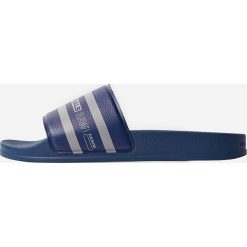 G-Star Raw - Klapki. Niebieskie kapcie męskie G-Star RAW, z gumy, bez zapięcia. W wyprzedaży za 129,90 zł.