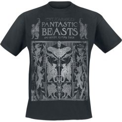 Fantastic Beasts 1st Edition T-Shirt czarny. Czarne koszulki męskie marki Fantastic Beasts, l, z nadrukiem, z okrągłym kołnierzem. Za 74,90 zł.