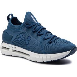 Buty UNDER ARMOUR - Ua Hovr Phantom Se 3021587-400 Blu. Niebieskie buty sportowe męskie Under Armour, ze skóry ekologicznej, bez zapięcia, do biegania. W wyprzedaży za 419,00 zł.