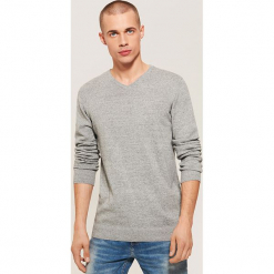 Sweter basic - Szary. Szare swetry klasyczne męskie marki House, l. Za 69,99 zł.