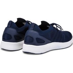 BUTY MĘSKIE SPORTOWE T219 - GRANATOWE. Niebieskie halówki męskie marki Inny, z materiału. Za 59,00 zł.