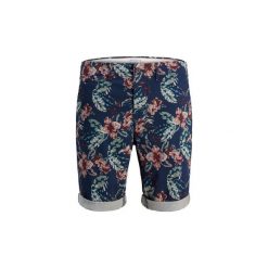 Szorty i Bermudy Jack Jones 12136279 ENZO CHINO PRINT SHORT. Niebieskie spodenki i szorty męskie Jack & Jones, m, bez wzorów. Za 107,55 zł.