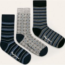 Pepe Jeans - Skarpety Rainer (3-pack). Czerwone skarpetki męskie Pepe Jeans, bez wzorów, z elastanu. W wyprzedaży za 59,90 zł.
