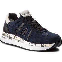 Sneakersy PREMIATA - Conny 1491 Granatowy. Niebieskie półbuty damskie Premiata, ze skóry. W wyprzedaży za 489,00 zł.