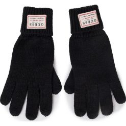Rękawiczki Męskie GUESS - Not Coordinated Gloves AM8586 WOL02 BLA. Czarne rękawiczki męskie Guess, z aplikacjami, z wełny. W wyprzedaży za 109,00 zł.