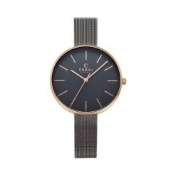 Obaku V211LXVJMJ - Negocjuj cenę zakupu, na pewno będziesz zadowolony. Czarne zegarki damskie marki Obaku. Za 378,00 zł.