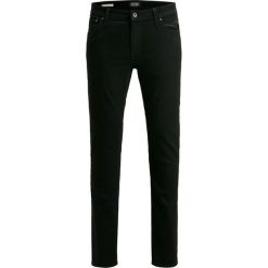 Jeansy męskie: Jack & Jones LIAM Jeans Skinny Fit black denim
