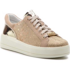 Sneakersy LIU JO - Kim 07 B19015 TX011 Sand 01127. Brązowe półbuty damskie Liu Jo, bez wzorów, z zamszu, bez obcasa, bez zapięcia. Za 739,00 zł.
