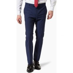 Strellson - Męskie spodnie od garnituru modułowego – L-Mercer, niebieski. Niebieskie spodnie męskie marki Strellson, do pracy, s, bez wzorów, biznesowe. Za 499,95 zł.