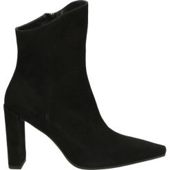 Botki - 3851 CAM NERO. Czarne botki damskie zamszowe marki Venezia. Za 339,00 zł.