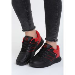 Czarno-Czerwone Buty Sportowe Look Lovely. Czarne buty sportowe damskie Born2be, sportowe. Za 79,99 zł.